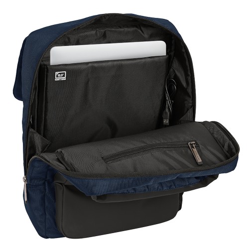 Safta 642201359 Flap, Σακίδιο Πλάτης, Ύφασμα, Μπλε