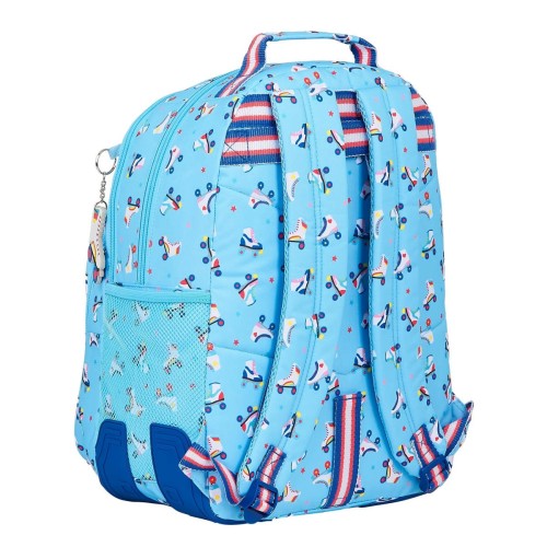 Safta 612122773 Moos Rollers, Σακίδιο Πλάτης, Ύφασμα, Γαλάζιο