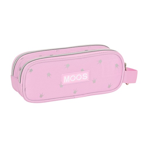 Safta 812218513 Moos Magic Girls, Κασετίνα, Ύφασμα, Ροζ