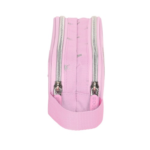 Safta 812218513 Moos Magic Girls, Κασετίνα, Ύφασμα, Ροζ