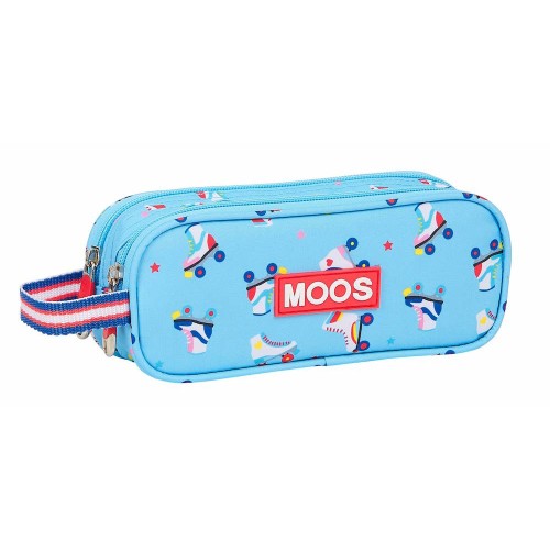 Safta 812122513 Moos Rollers, Κασετίνα, Ύφασμα, Γαλάζιο