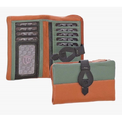 Bartuggi 521-7129, Δερμάτινο, Ταμπά/Χακί