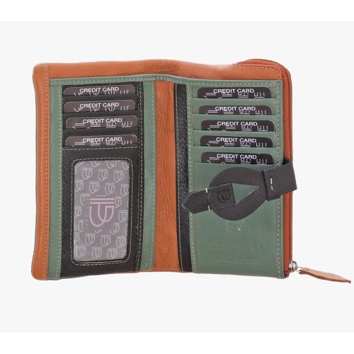 Bartuggi 521-7129, Δερμάτινο, Μαύρο/Μπεζ 