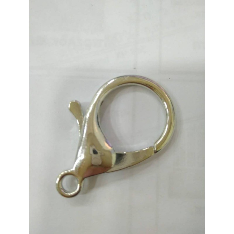 Kostibas 3812-041C1, Γαντζάκι, Μεταλλικό, Ασημί, 100τμχ