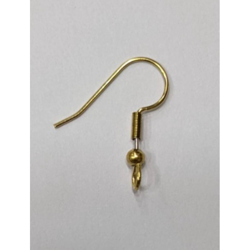 Kostibas 3813-051XT, Γαντζάκι, Ατσάλι, Χρυσό, 100τμχ