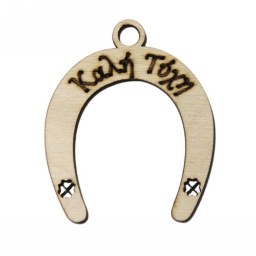 Kostibas 3818-307, Γούρια, Ξύλο, Μπεζ, 10τμχ