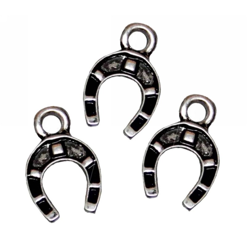 Kostibas 3810-504, Γούρια, Μεταλλικό, Ασημί, 100τμχ