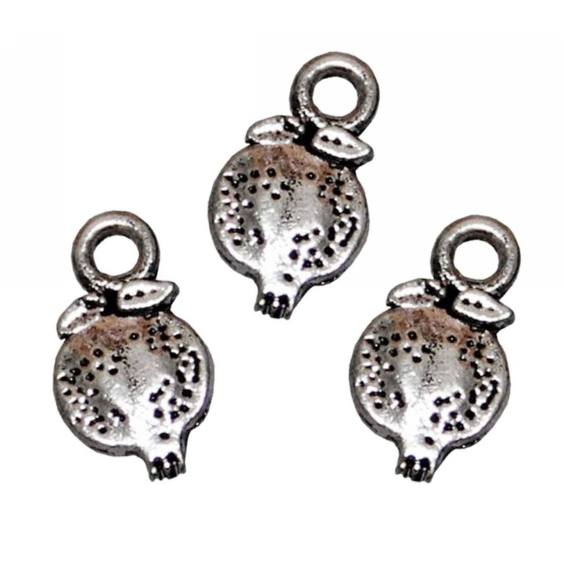 Kostibas 3810-502, Γούρια, Μεταλλικό, Ασημί, 100τμχ