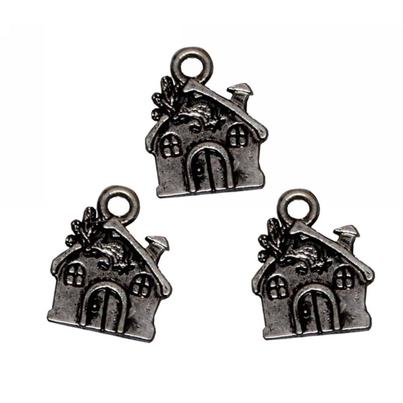 Kostibas 3810-501, Γούρια, Μεταλλικό, Ασημί, 100τμχ