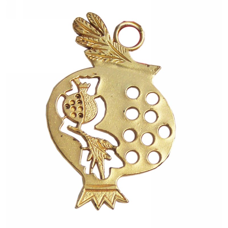 Kostibas 3810-419X, Γούρια, Μεταλλικό, Χρυσό, 10τμχ