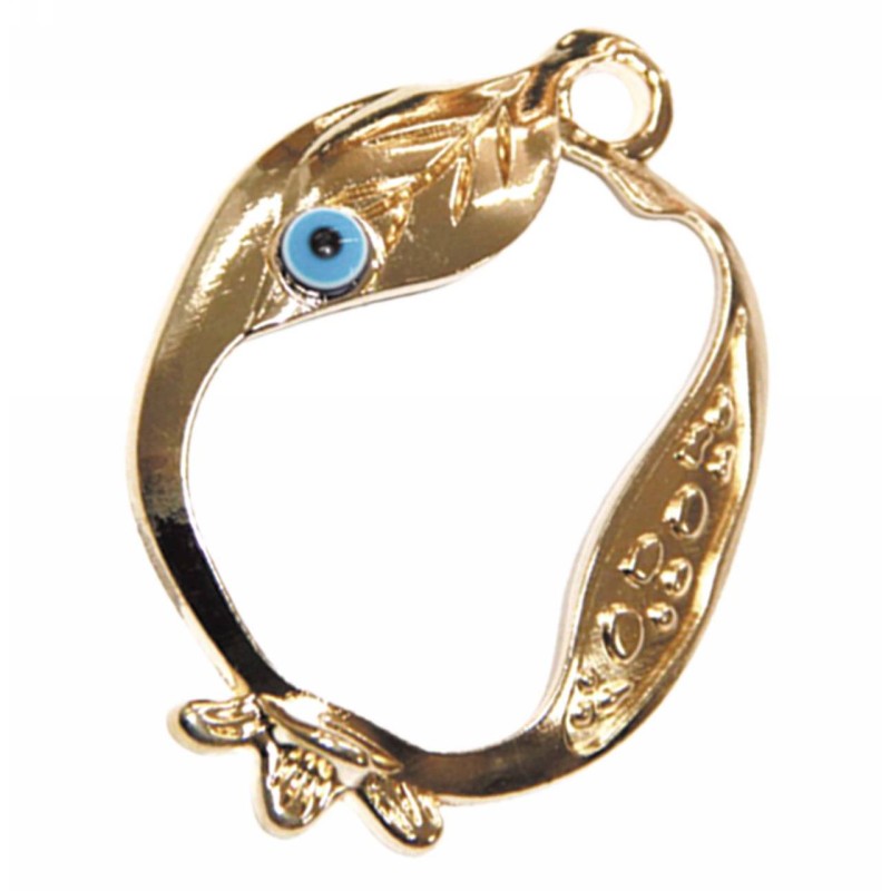 Kostibas 3810-418X, Γούρια, Μεταλλικό, Χρυσό, 10τμχ