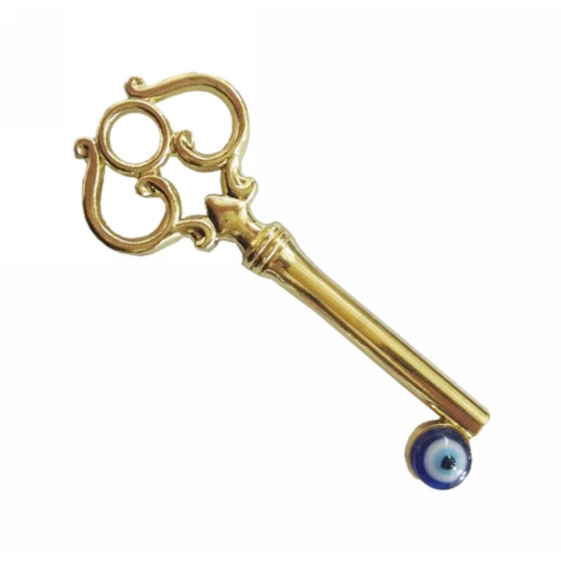 Kostibas 3810-417X, Γούρια, Μεταλλικό, Χρυσό, 10τμχ