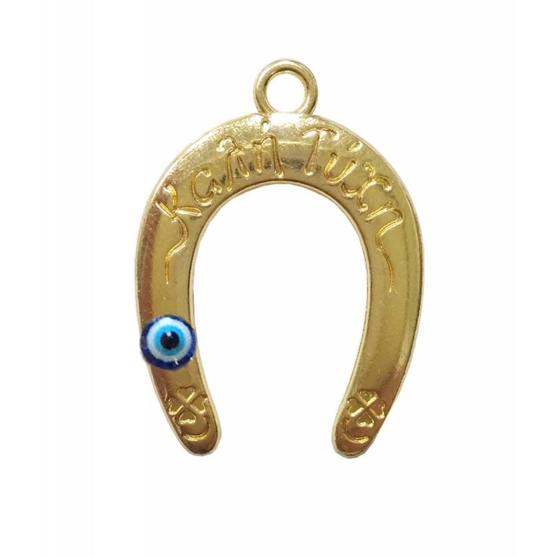 Kostibas 3810-416X, Γούρια, Μεταλλικό, Χρυσό, 10τμχ