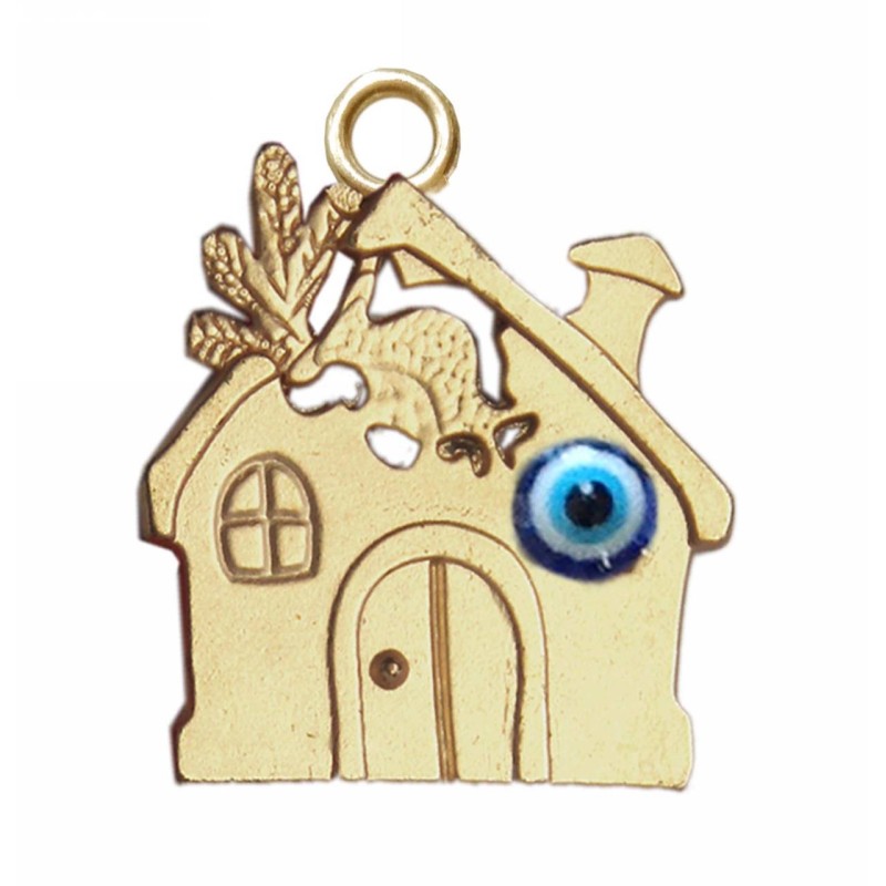 Kostibas 3810-413X, Γούρια, Μεταλλικό, Χρυσό, 10τμχ