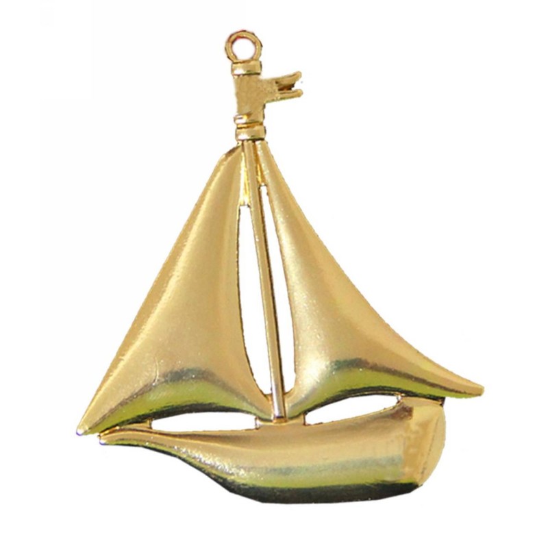 Kostibas 3810-412X, Γούρια, Μεταλλικό, Χρυσό, 10τμχ