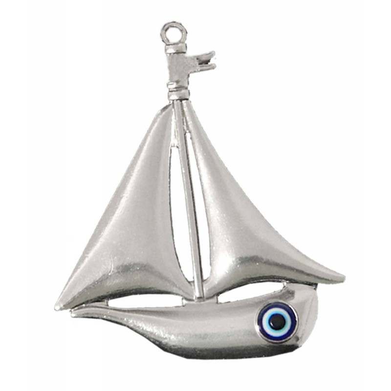 Kostibas 3810-412, Γούρια, Μεταλλικό, Ασημί, 10τμχ