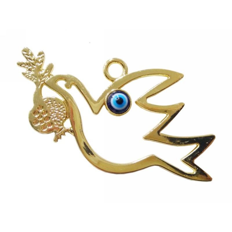 Kostibas 3810-411X, Γούρια, Μεταλλικό, Χρυσό, 10τμχ