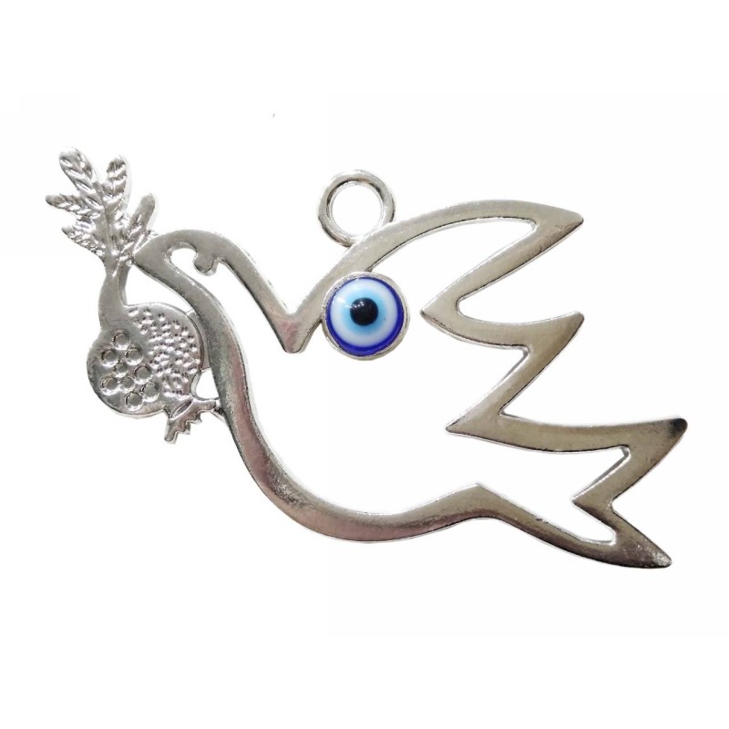 Kostibas 3810-411, Γούρια, Μεταλλικό, Ασημί, 10τμχ