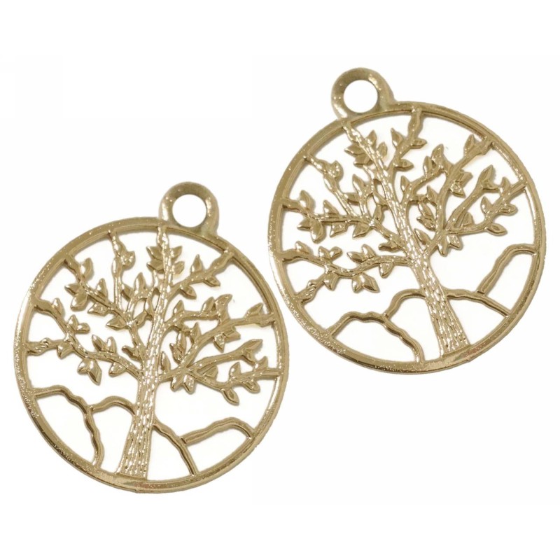 Kostibas 3810-404X, Γούρια, Μεταλλικό, Χρυσό, 25τμχ