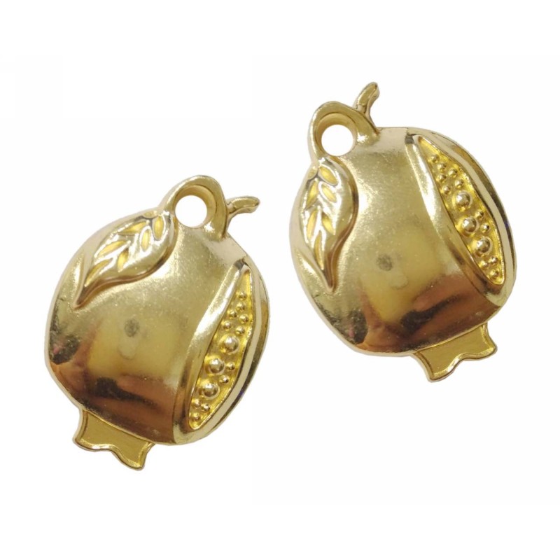 Kostibas 3810-403X, Γούρια, Μεταλλικό, Χρυσό, 25τμχ