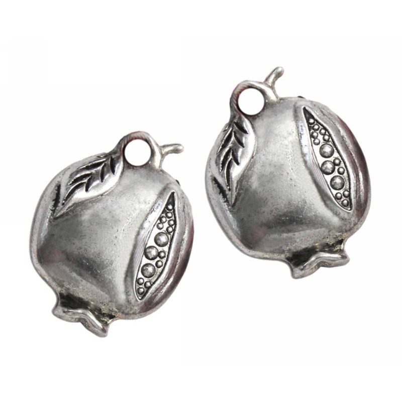 Kostibas 3810-403, Γούρια, Μεταλλικό, Ασημί, 25τμχ