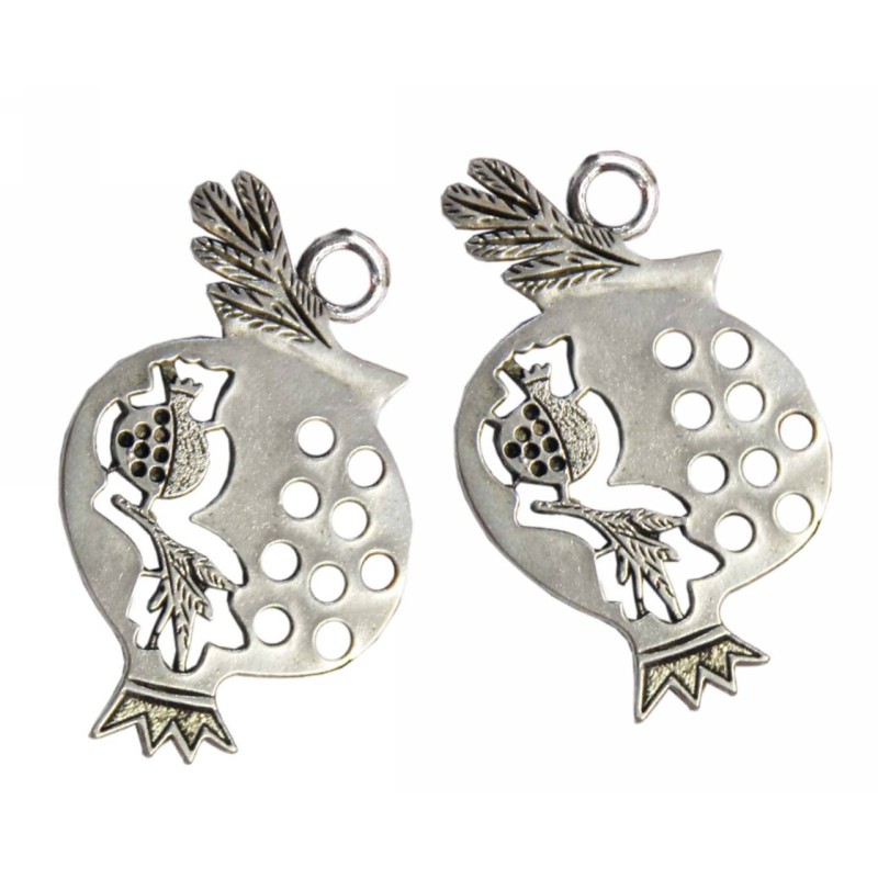 Kostibas 3810-2196, Γούρια, Μεταλλικό, Ασημί, 25τμχ