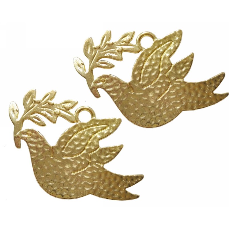 Kostibas 3810-1709X, Γούρια, Μεταλλικό, Χρυσό, 25τμχ