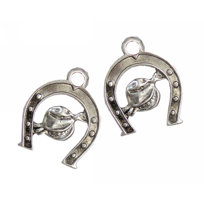 Kostibas 3810-1668, Γούρια, Μεταλλικό, Ασημί, 25τμχ