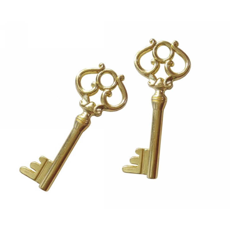 Kostibas 3810-1649X, Γούρια, Μεταλλικό, Χρυσό, 25τμχ