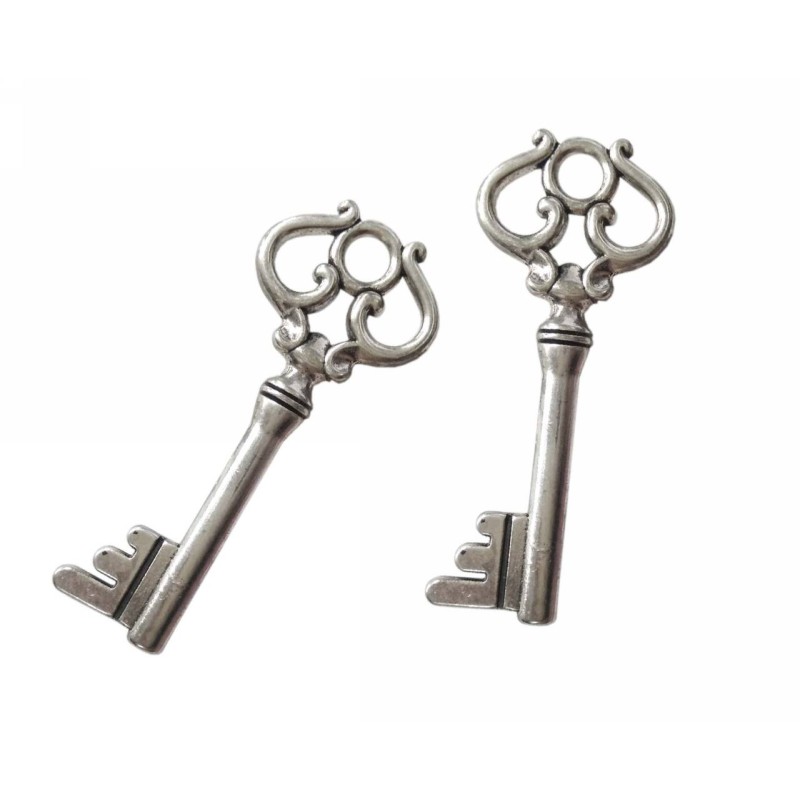 Kostibas 3810-1649, Γούρια, Μεταλλικό, Ασημί, 25τμχ