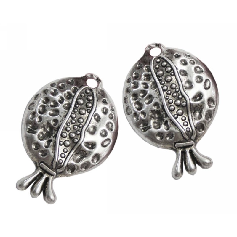 Kostibas 3810-1647, Γούρια, Μεταλλικό, Ασημί, 25τμχ