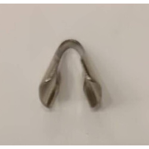 Kostibas 3813-025A, Ακροδέκτες, Ατσάλι, Ασημί, 1000τμχ