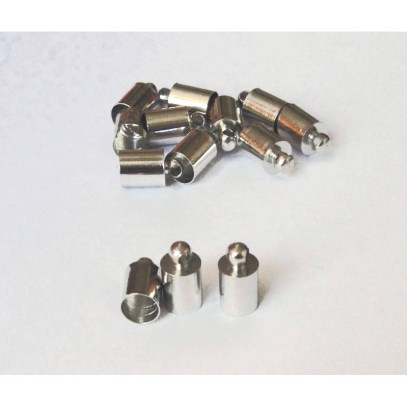 Kostibas 3812-098G, Ακροδέκτες, Μεταλλικό, Ασημί, 250τμχ