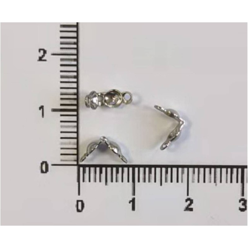 Kostibas 3813-061AE, Καρλότα, Ατσάλι, Ασημί, 500τμχ