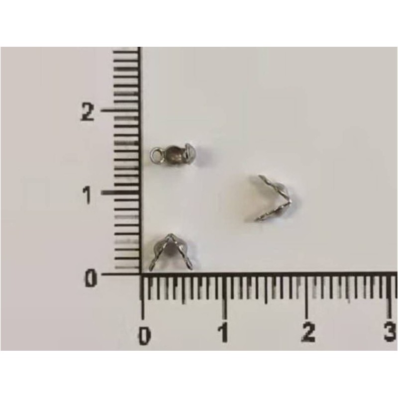 Kostibas 3813-061AD, Καρλότα, Ατσάλι, Ασημί, 500τμχ