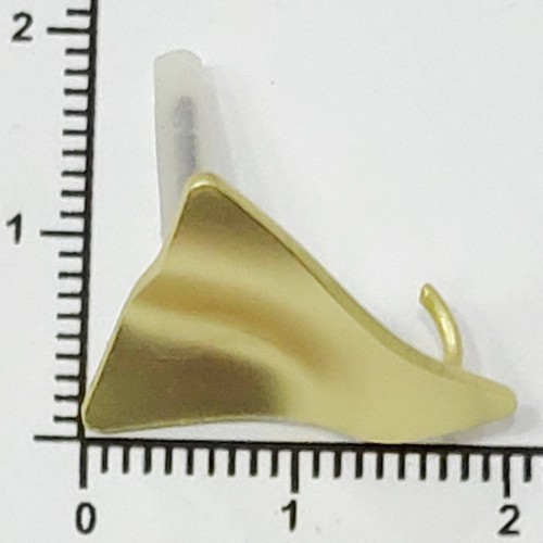 Kostibas 3812-696X, Καρφωτό για σκουλαρίκια, Μεταλλικό, Χρυσό, 10τμχ