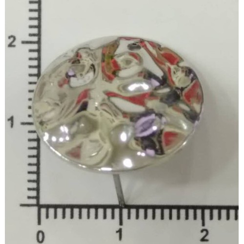 Kostibas 3812-671DA, Καρφωτό για σκουλαρίκια, Μεταλλικό, Ασημί, 20τμχ