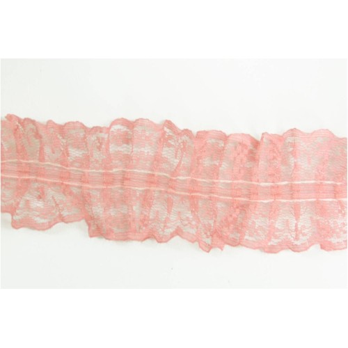 Kostibas 3891-004S, Κορδέλες, Δαντέλα, Σομόν