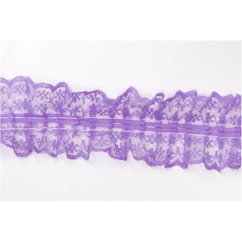 Kostibas 3891-004J1, Κορδέλες, Δαντέλα, Λιλά
