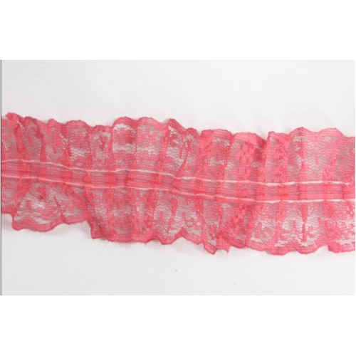 Kostibas 3891-004I, Κορδέλες, Δαντέλα, Κοραλί