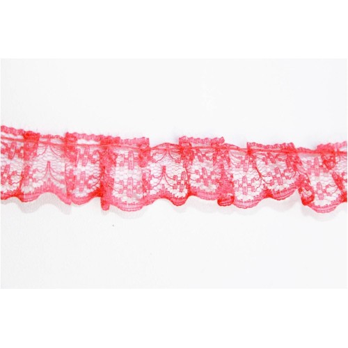 Kostibas 3891-002I, Κορδέλες, Δαντέλα, Κοραλί