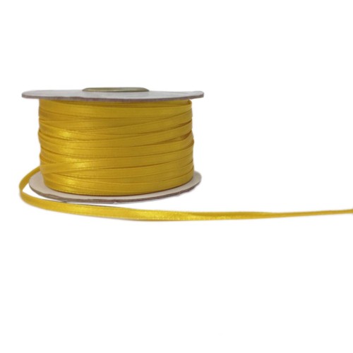 Kostibas 3871-353Y1, Κορδέλες, Σατέν, Κίτρινο Σκούρο