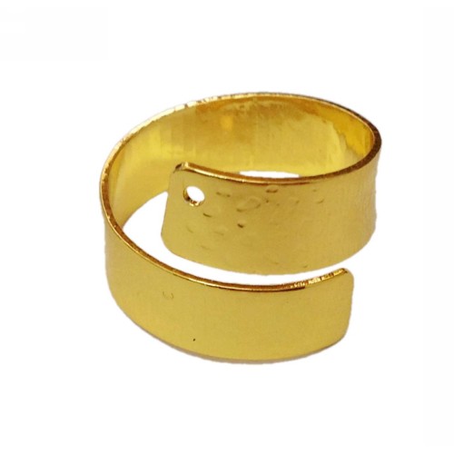 Kostibas 3812-161X, Δαχτυλίδια, Μεταλλικό, Χρυσό, 30τμχ