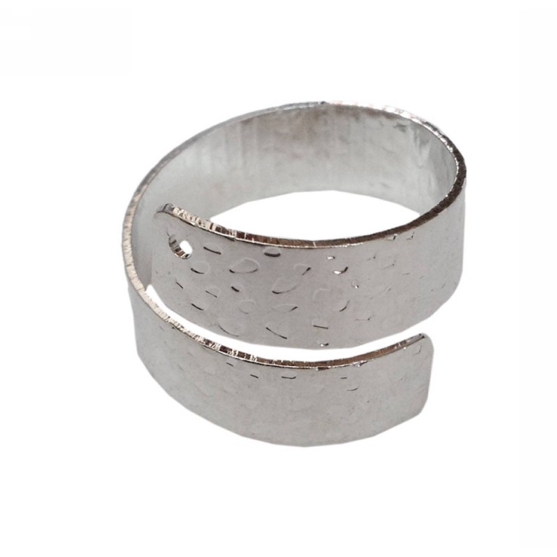 Kostibas 3812-161A, Δαχτυλίδια, Μεταλλικό, Ασημί, 30τμχ