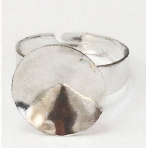 Kostibas 3812-124E, Δαχτυλίδια, Μεταλλικό, Ασημί, 50τμχ