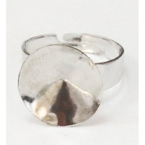 Kostibas 3812-124C, Δαχτυλίδια, Μεταλλικό, Ασημί, 50τμχ