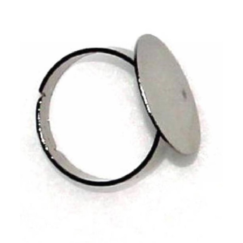 Kostibas 3812-122E, Δαχτυλίδια, Μεταλλικό, Ασημί, 50τμχ