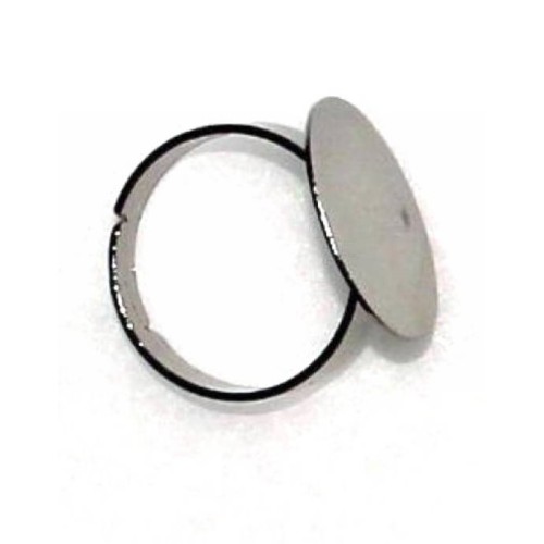 Kostibas 3812-122A, Δαχτυλίδια, Μεταλλικό, Ασημί, 50τμχ