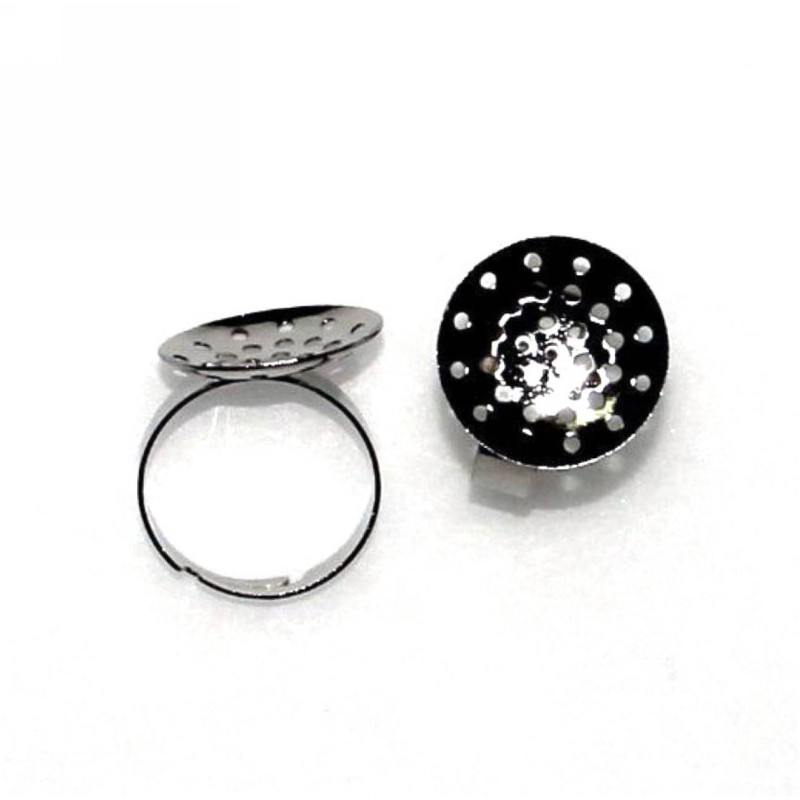 Kostibas 3812-120I, Δαχτυλίδια, Μεταλλικό, Ασημί, 50τμχ