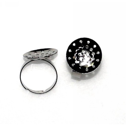 Kostibas 3812-120G, Δαχτυλίδια, Μεταλλικό, Ασημί, 50τμχ